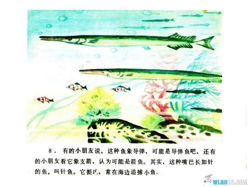 连环画 你认识吗？-海鱼[1984年]-全彩教育向画册-图片9
