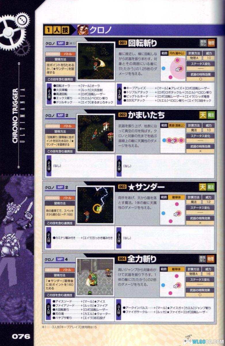 超时空之轮 终极攻略｜610页官方指南 Chrono Trigger Ultimania-图片7
