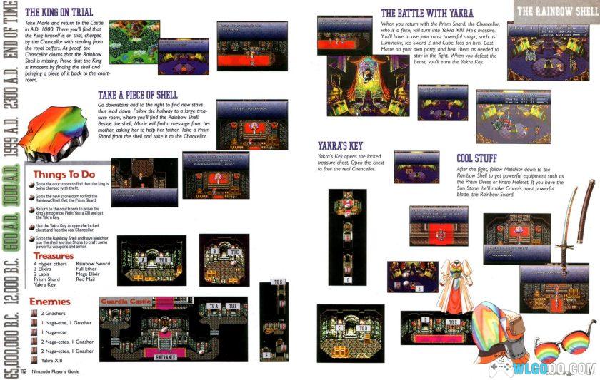 《时空之轮》策略指南|1995年美版SFC 任天堂官方出版-图片18