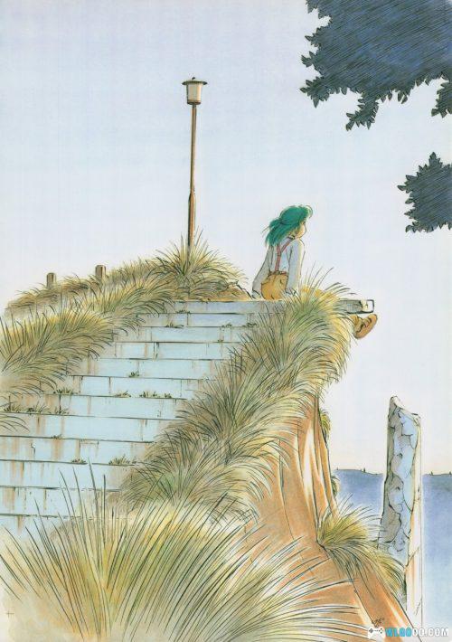《横滨购物纪行》 芦奈野仁画集143页|讲谈社