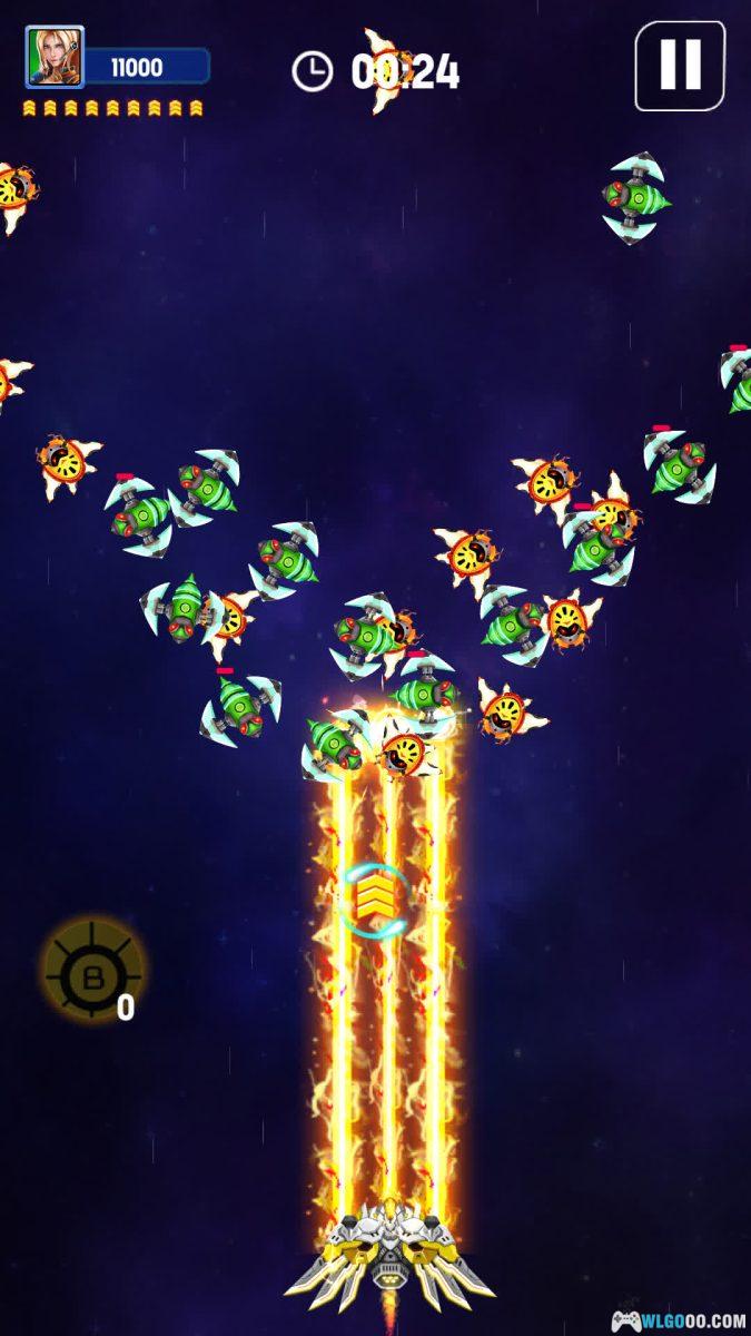 安卓 银河之战：深空射手 v1.919[MOD菜单]｜纵版射击-图片4