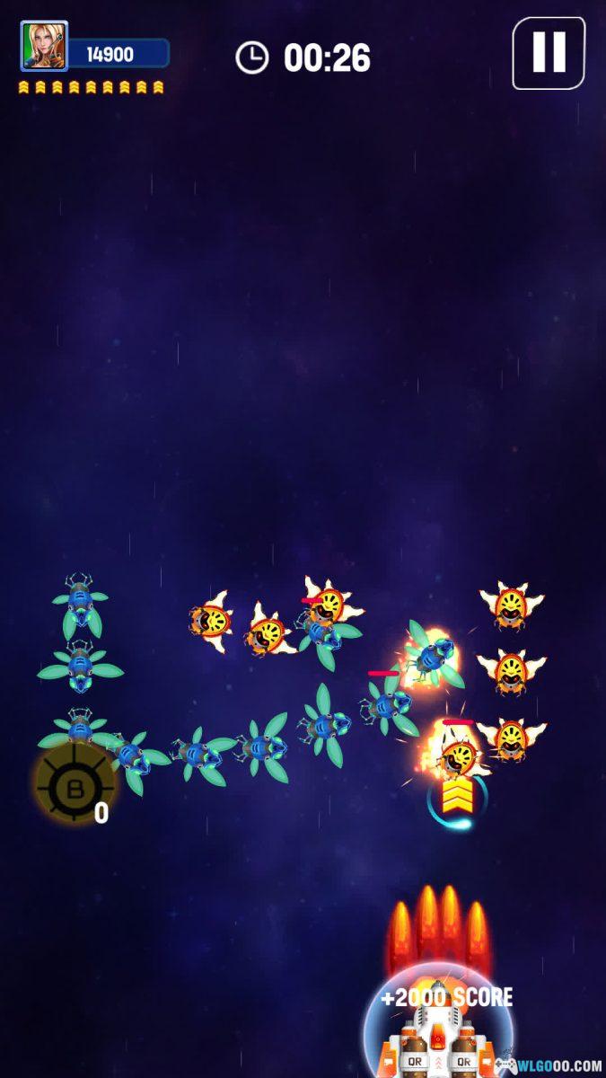 安卓 银河之战：深空射手 v1.919[MOD菜单]｜纵版射击-图片7