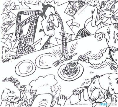 杂谈:《幽默大师》中教吃自助餐的一期攻略