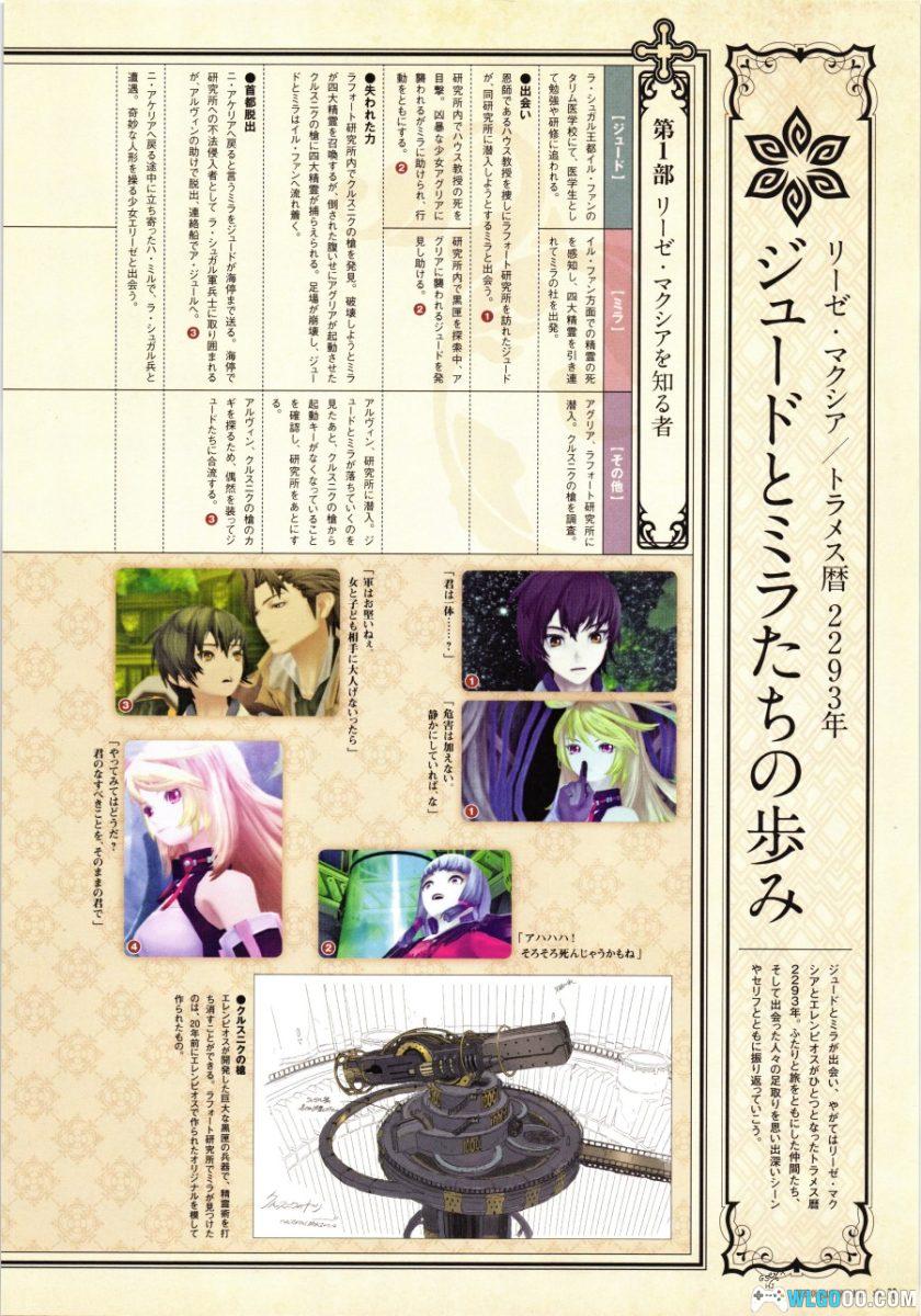 《无限传说》粉丝向设定集 HD版|Tales of Xillia Famitsu Fans Bible-图片9