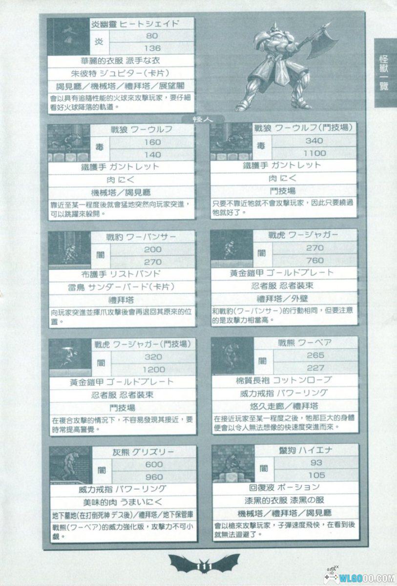 《超级马里奥 Advance＆恶魔城 月之环》 完全攻略本｜群英社-图片15