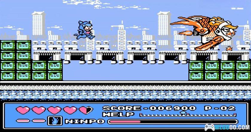 FC忍者猫[Hack]｜生命与能量不减 可选关-图片12