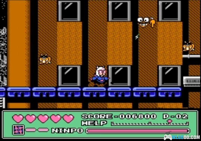 FC忍者猫[Hack]｜生命与能量不减 可选关-图片4