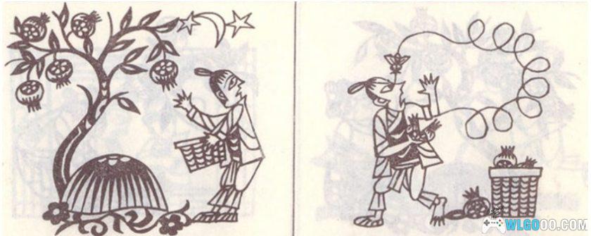 杂谈:剪纸故事《石榴》里的童年回忆-图片17