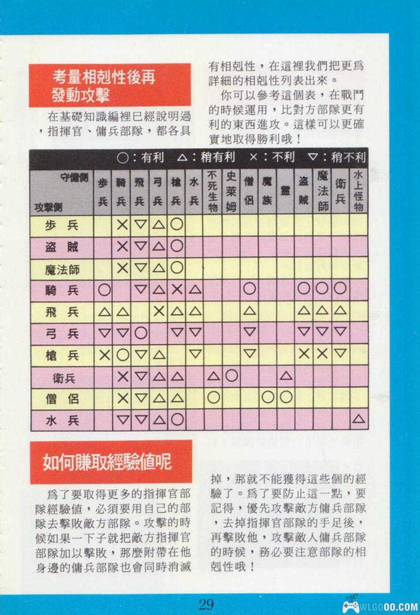 《梦幻模拟战2 彻底攻略》PDF攻略本－书森丛书26号-图片11