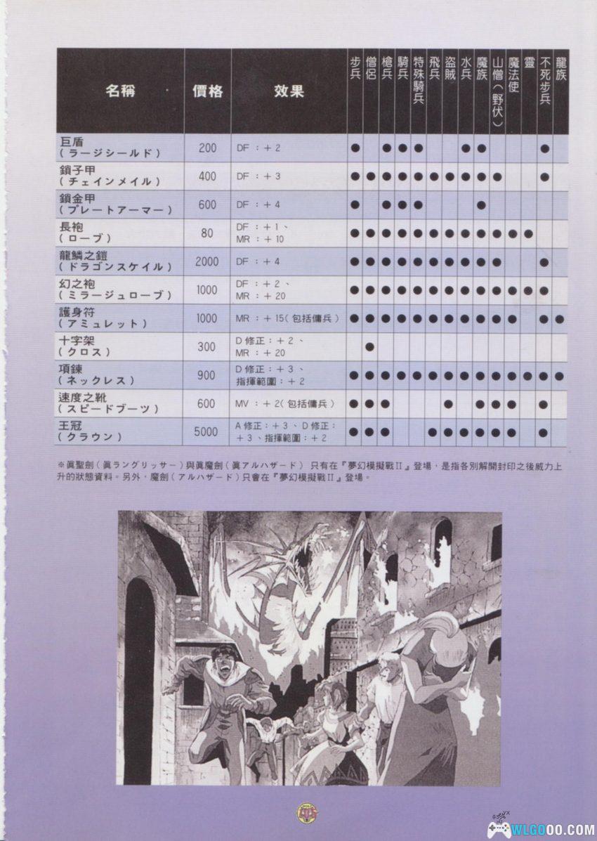 《梦幻模拟战1&2》 全彩超完全攻略｜佳联 疾风之狼PS33-图片16