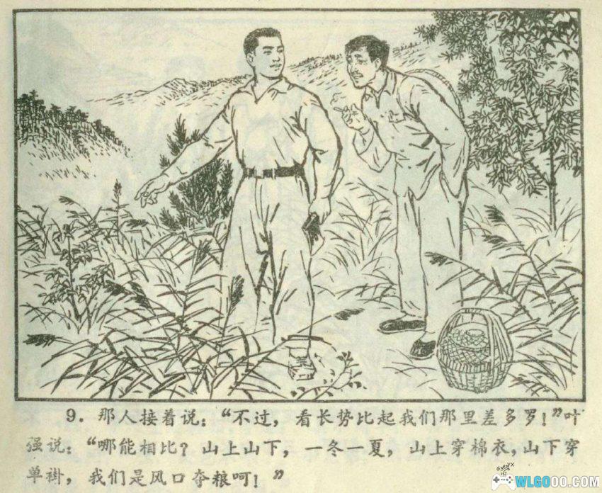 高山哨所[1973年] 连环画 - 岭村民兵旧事-图片10