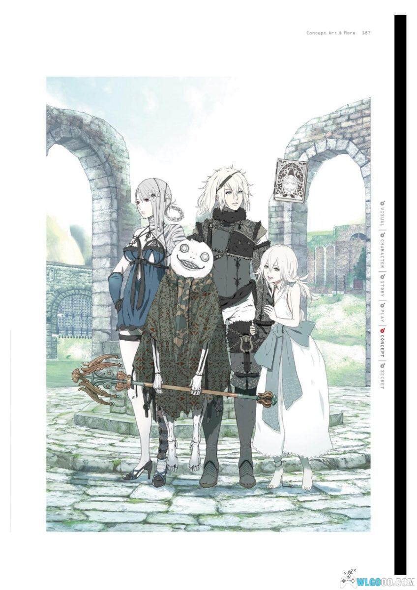 《尼尔魔法书:修订版》:攻略・设定・美术三合一 人工生命指南集-图片17