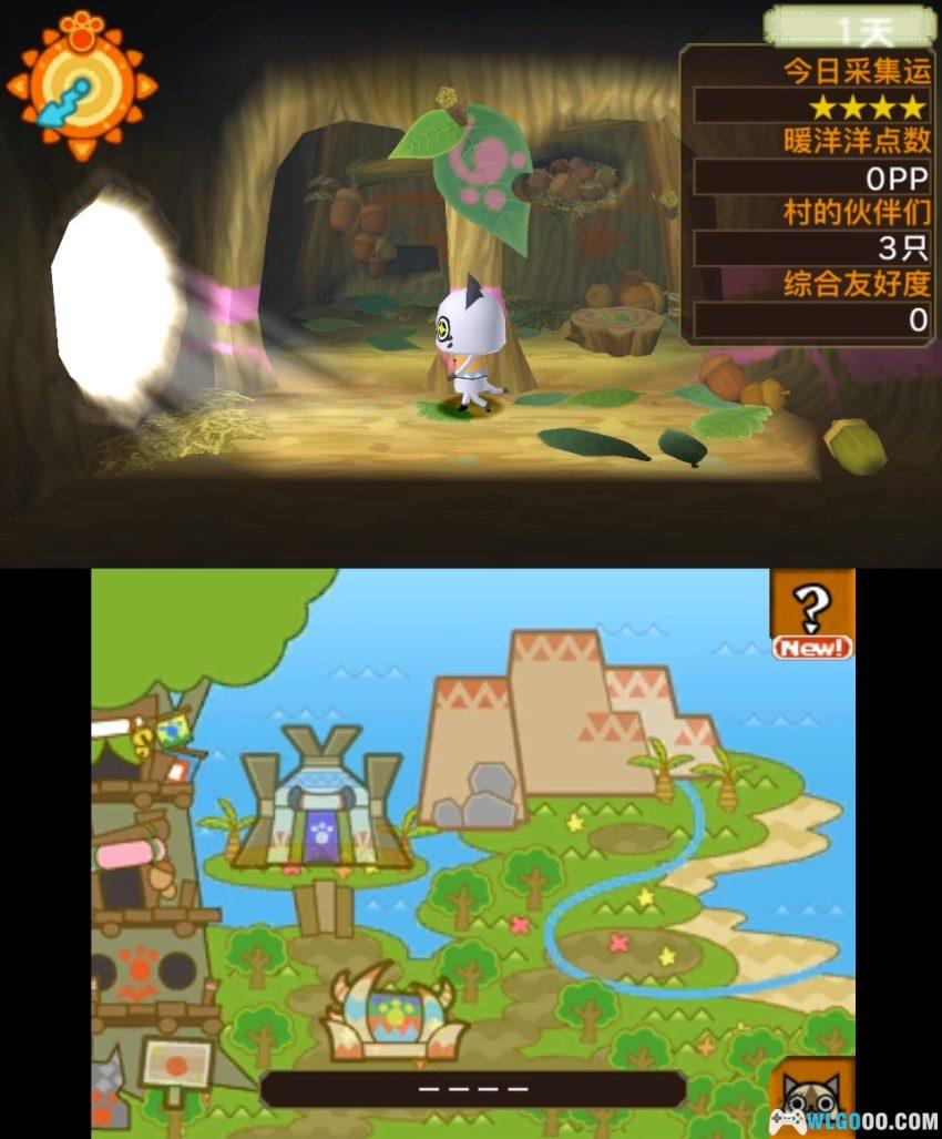 3DS怪物猎人日记 暖洋洋的猫猫村DX[汉化] - 攻略金手指，FS做的软萌游戏-图片9