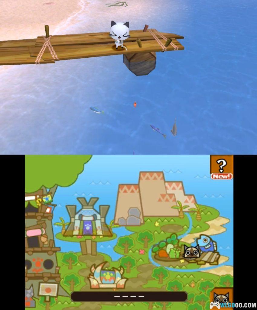 3DS怪物猎人日记 暖洋洋的猫猫村DX[汉化] - 攻略金手指，FS做的软萌游戏-图片11