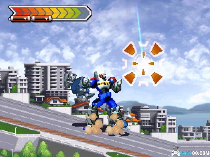 PS1机甲战士 电童[汉化] - 金手指，街机清版与格斗二合一-图片8