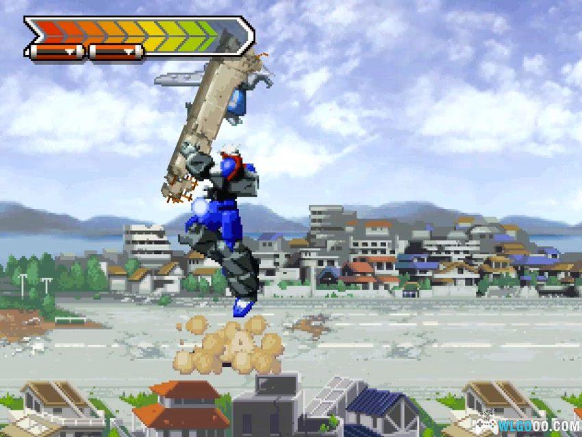 PS1机甲战士 电童[汉化] - 金手指，街机清版与格斗二合一-图片6